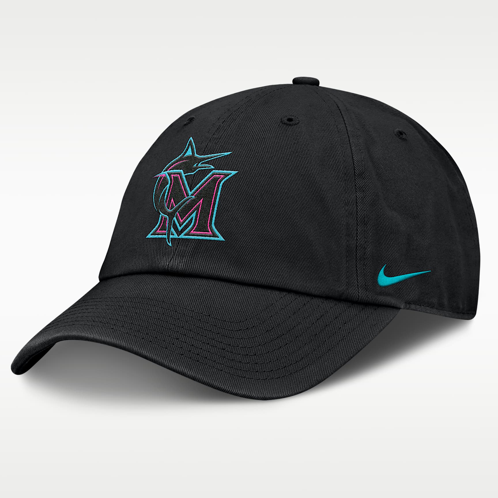 Miami Marlins City Connect Club Men's Nike MLB Adjustable Hat